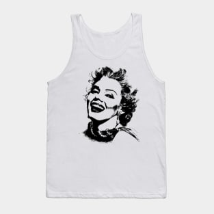 Marilyn Monroe Pop Art Portrait Tank Top